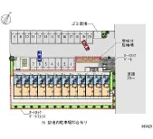 ★手数料０円★桶川市東　月極駐車場（LP）